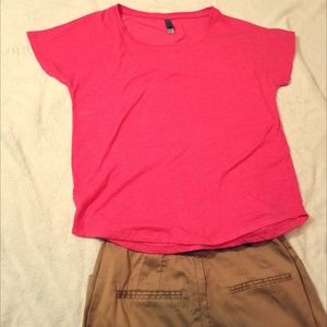 Next Level Pink Tee Medium T-shirt